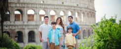 How to plan a family photoshoot in Rome with kids
